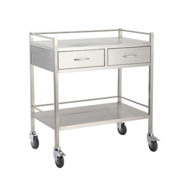 stainless steel trolley side by side