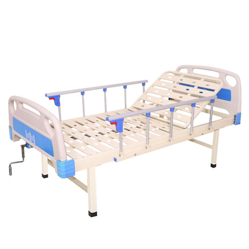 single crank hospital bed