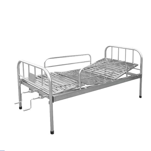 stainless steel two crank hospital bed