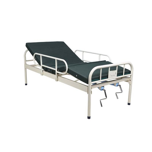 two crank metal bedhead hospital bed